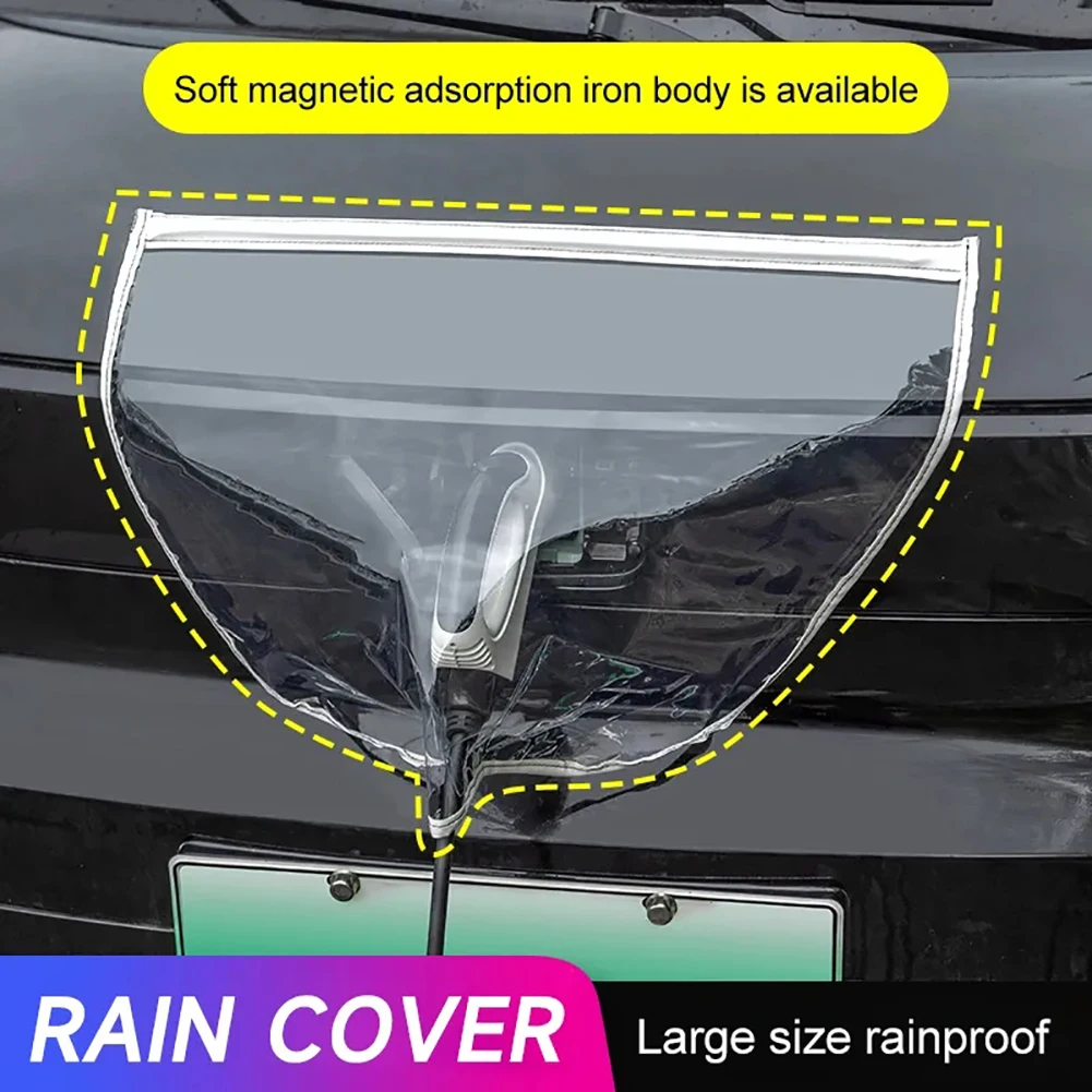 Electric Car Charging Port Rain Cover  Vehicle Charging Port Charger - New  Rain - Aliexpress