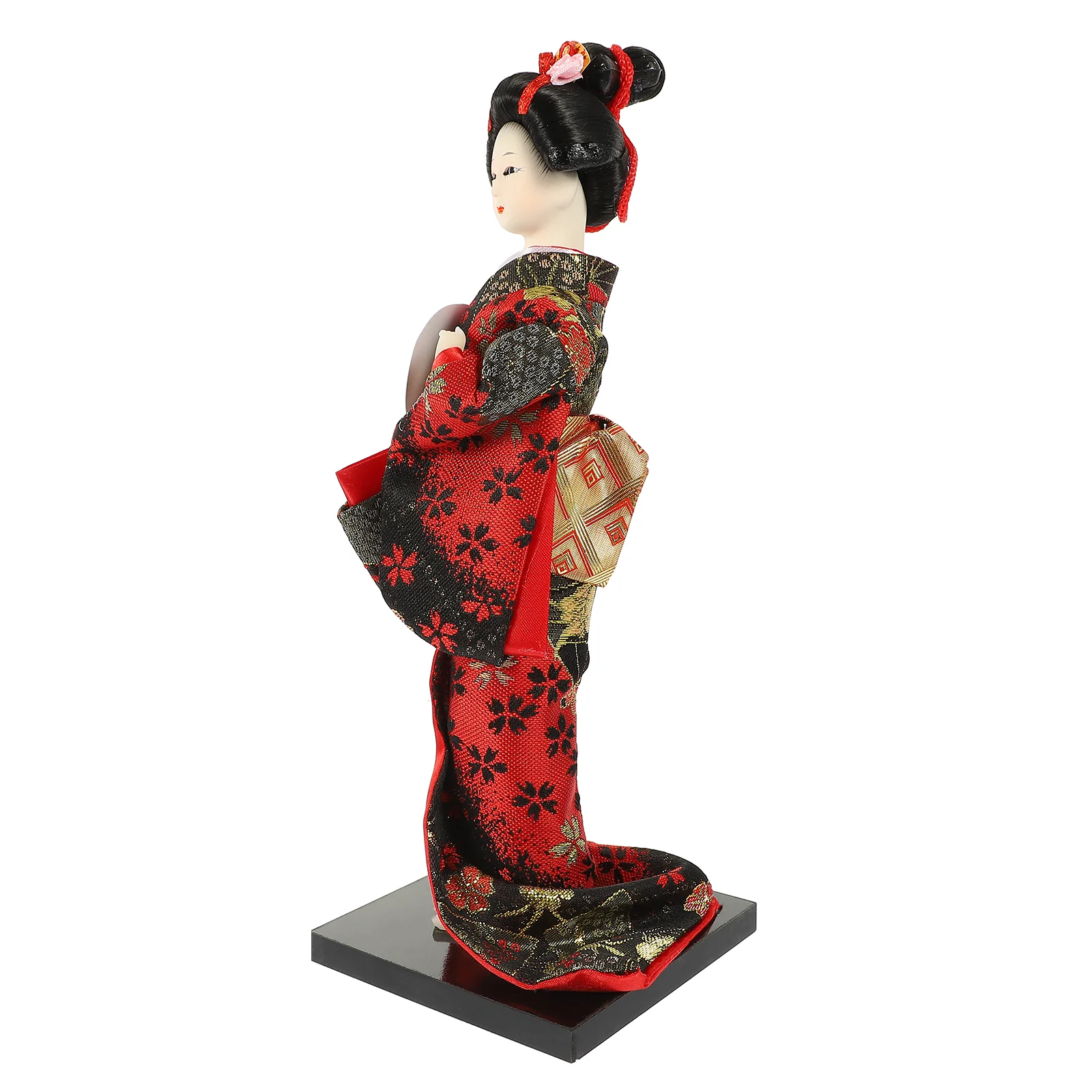

Japanese Doll Folk Geisha Figurine Set Piece Girl Kimono Doll Arts And Crafts Accessories Decorate The Table With Random Colors