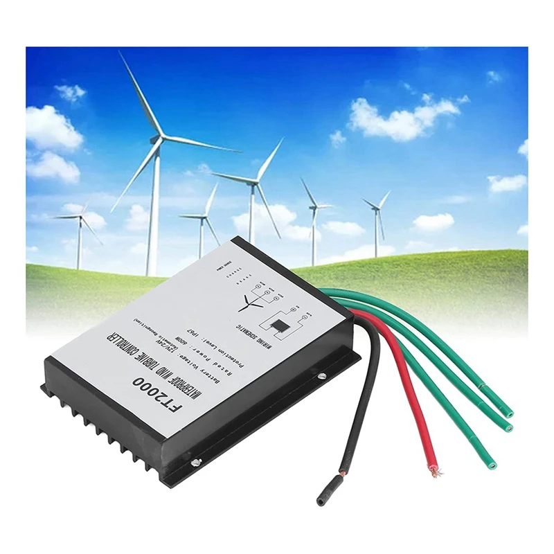 12V 24V 600W Wind Charge Controller IP67 Waterproof FT2000, 60 OFF