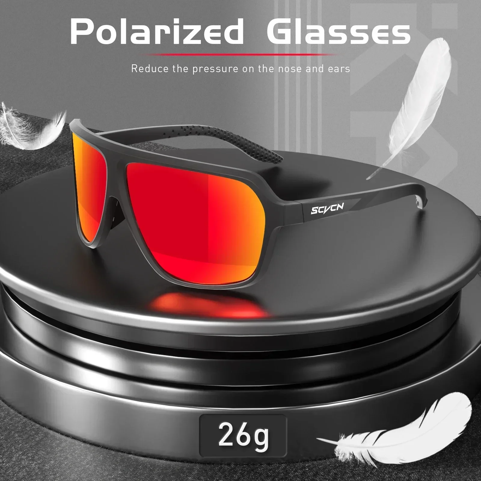 Photochromic Polarized Sports Sunglasses with UV400 Protection