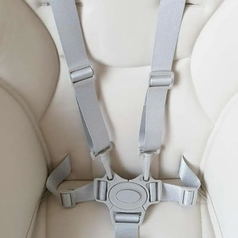 Baby Universal 5 Point Harness High Chair Safe Belt Seat Kid Chair Buggy For Stroller Children Dining Belts Pram Pushchair V0Q8 Baby Strollers luxury