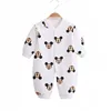 2024 New Spring Baby Clothing Newborn Boys Girls Long sleeved Climbing Clothing Baby Jumpsuit Romper 0-12month