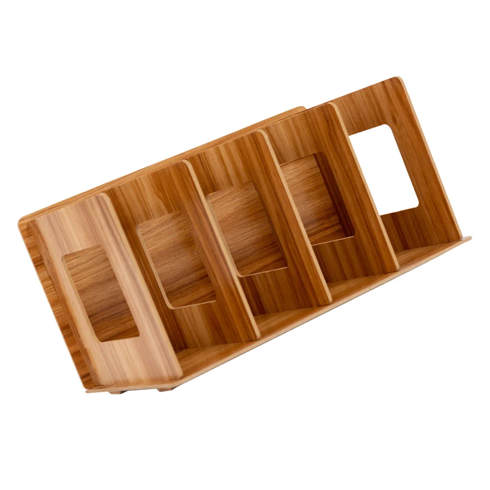 

Sundries Files Box Media Basket Container Letter Sorter Desktop Storage Container Vertical Desktop Organizer Office File Sorter