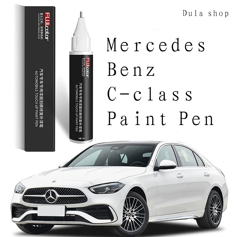 Verf Pen Voor Scratch Geschikt Mercedes Benz C Klasse Touch Up Pen