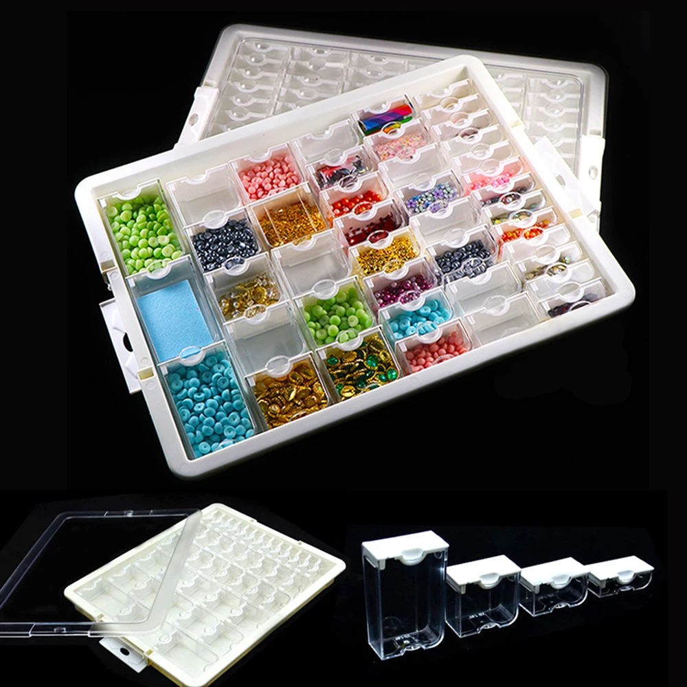 Hot Sale Diamond Painting Storage Containers For Diamond Embroidery Transparent Tool Accessories
