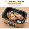 12-in-1 Slow Cooker with Timer, Temp Control and Auto Shut Off, Multi Cooker,8 Quart Programmable Slow Cooker 4