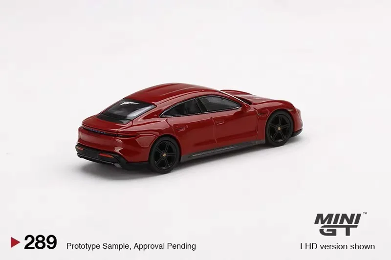 MINI GT Porsche Taycan Turbo S 限定版 Mini GT 1:64 MiJo Exclusives Porsche Taycan Turbo S White