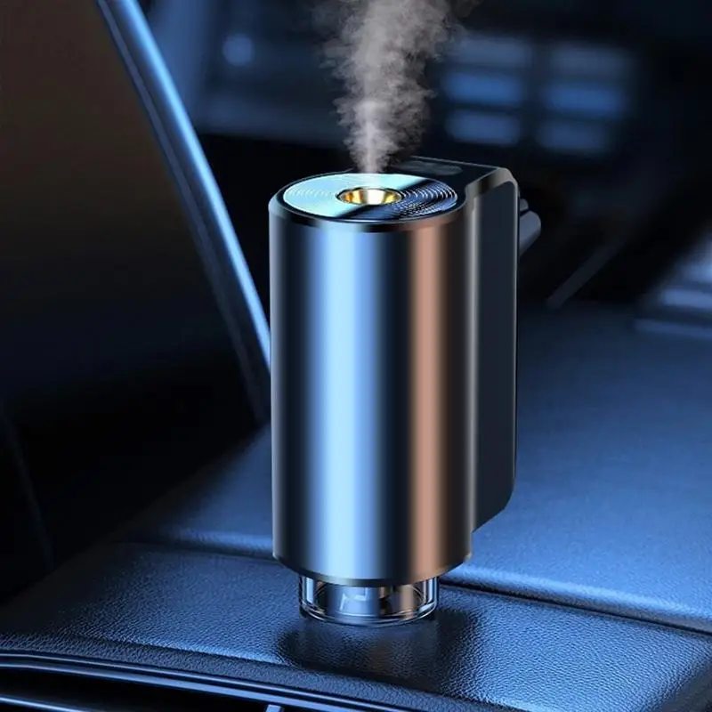 

3 Adjustable Modes Car Air Freshener Oil Diffuser Aluminum Alloy Car Aroma Diffuser USB Powered Oil Diffuser Interior Decoration