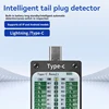Usb Charging V68 Full Range Of Automatic Tail Plug Android Type-C/For Apple Interface Device Tail Plug Detection Tool 3