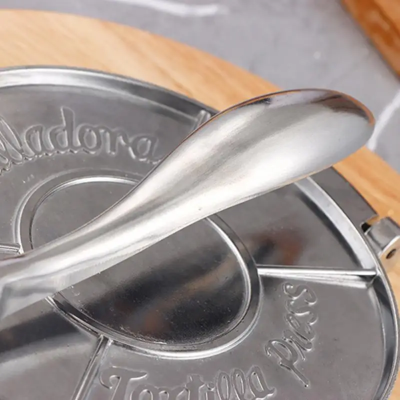 16cm Tortilla Press Silver