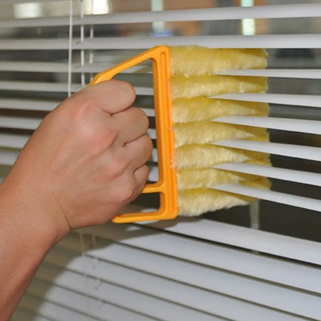 Window Blind Cleaning Brush Ceiling Fan Louver Duster Reusable Duster