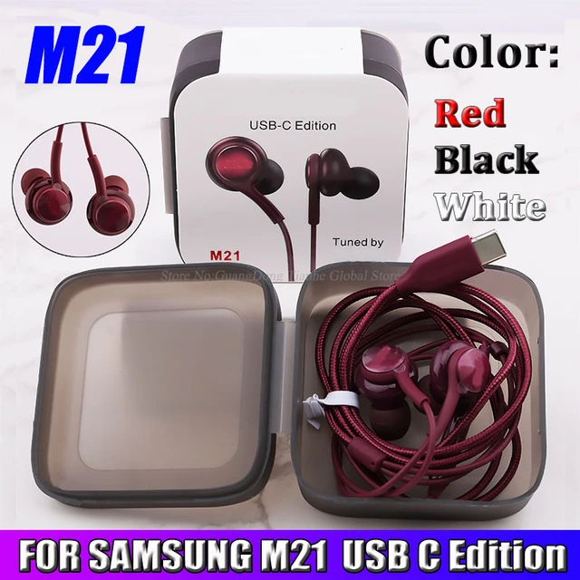 Pour Samsung Type C ANC Écouteurs Intra-auriculaires Filaires Micro  Contrôle du Volume USB-C Casque pour Galaxy M21 Note10 S20 S21 Ultra A52  A72 - AliExpress