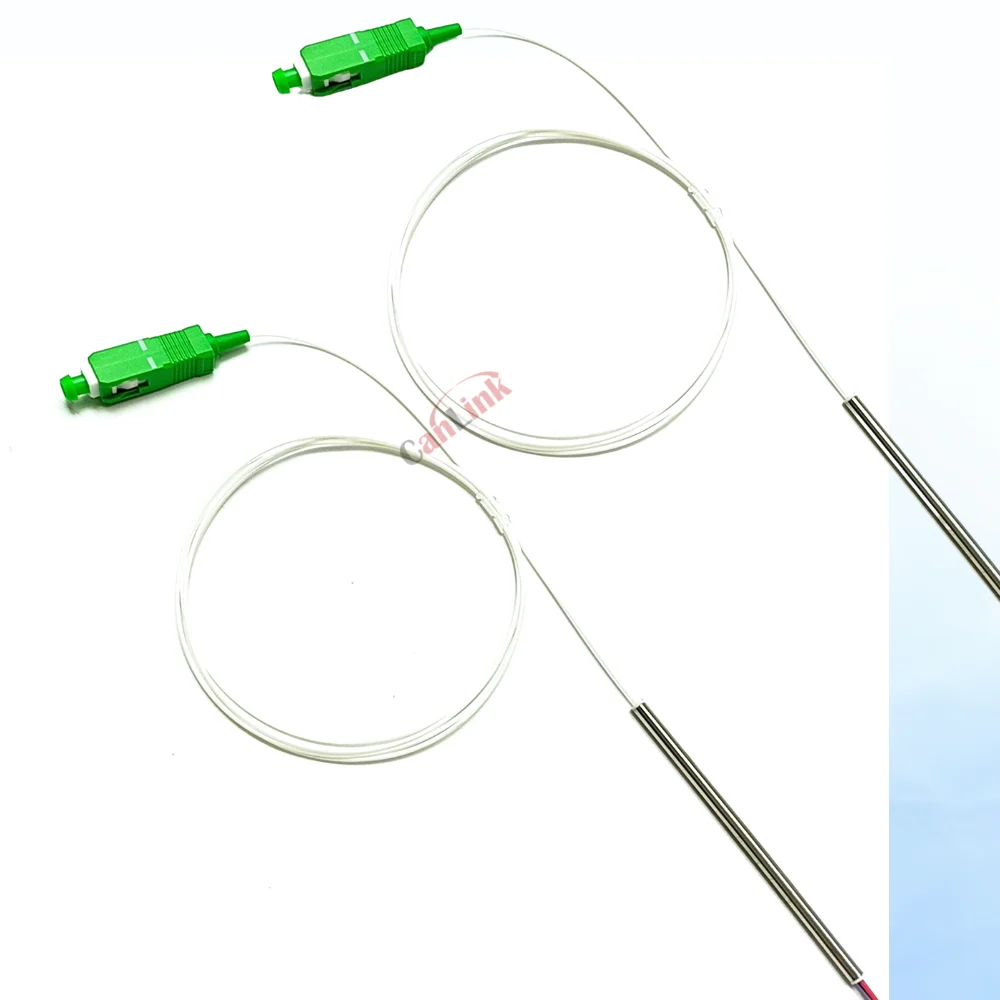 FTTH 2x2 Coupler Splittter Optical Fiber FBT Splitter 50:50 SC/APC Connector
