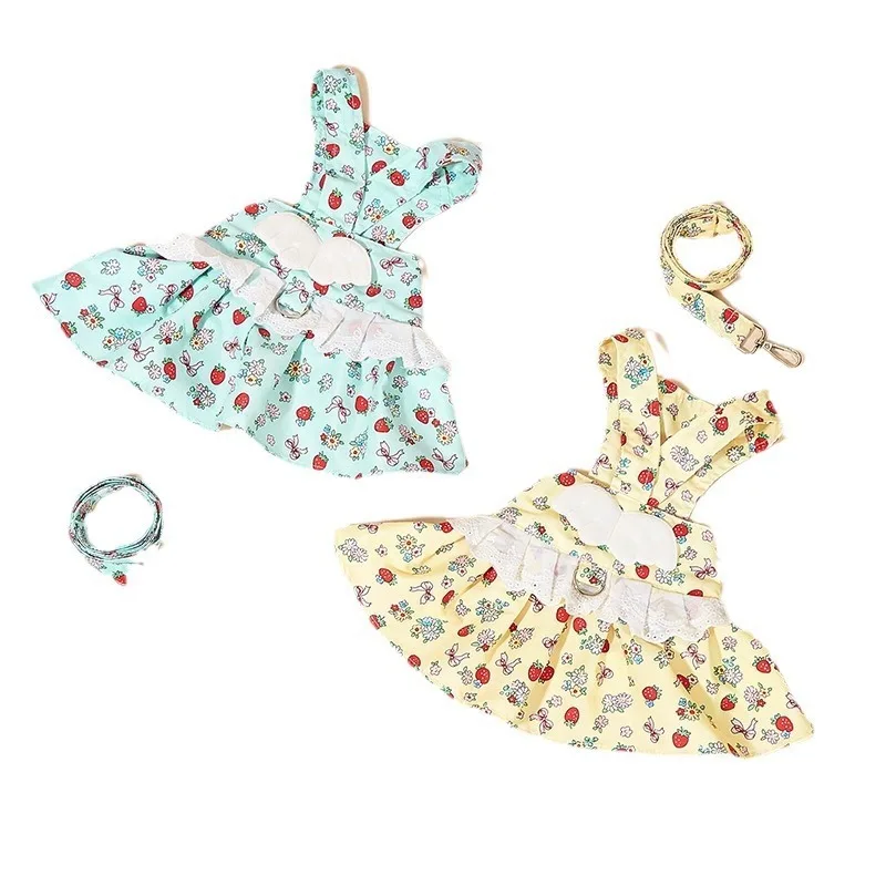 Pet clothing, dog summer clothing, pet pet skirts