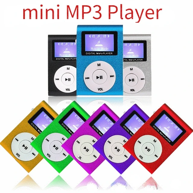 Mini lettore MP3 Clip portatile lettore musicale MP3 con supporto schermo  LCD 32GB Micro SD TF Card Fashion Sport Music Player Walkman - AliExpress