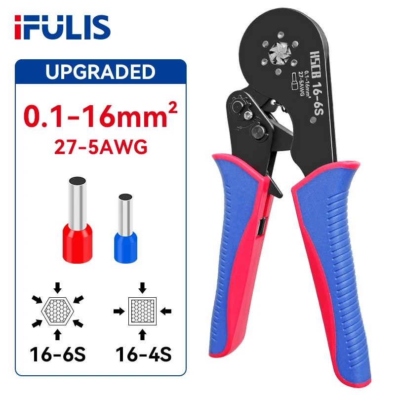 Crimping Tool Aderendhülsen-Crimpwerkzeug-Set, Selbsteinstellende