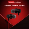 Original Lenovo TW15 New In-Line Control Gaming Wired Headset Soft Ear Cap High Quality Music Sports In-Ear Headset 4