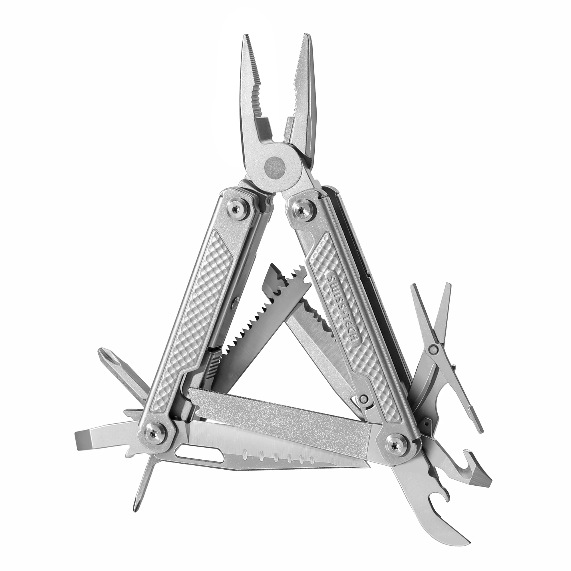 SWISS TECH 17 in 1 Multi Plier Folding Plier Wire Stripper Outdoor Camping  Multitool Pocket Mini Portable New Arrival Pliers