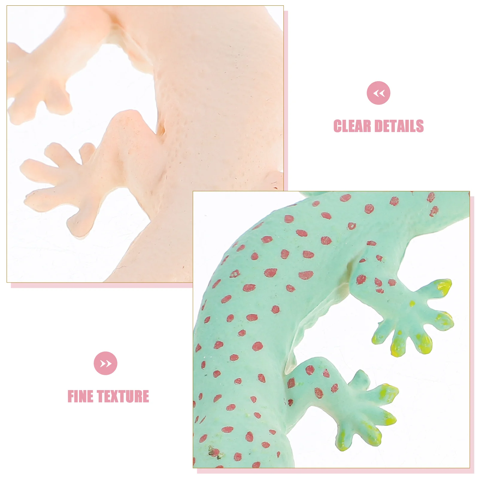 Рисунок 2 - Миниатюрные модели геккона