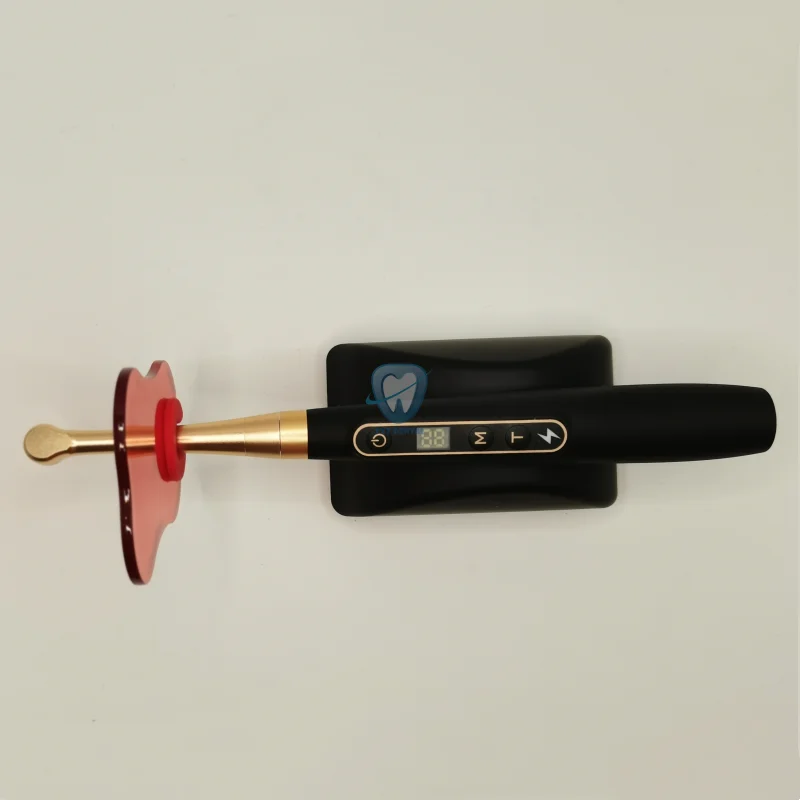 Dental Photopolymerizer Drahtlose LED 1S Aushärtung 6 Modelle Verfallene Zahnhärtungslampe mit Karieserkennung für Klinikausrüstung – Detail 8