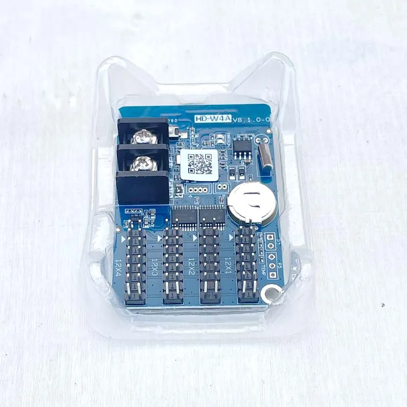 HD-W4A Single Color LED Panel Mobile Phone WiFi Control Card LED Display Pixel Digital Signage HUB08 HUB12 Motherboard
