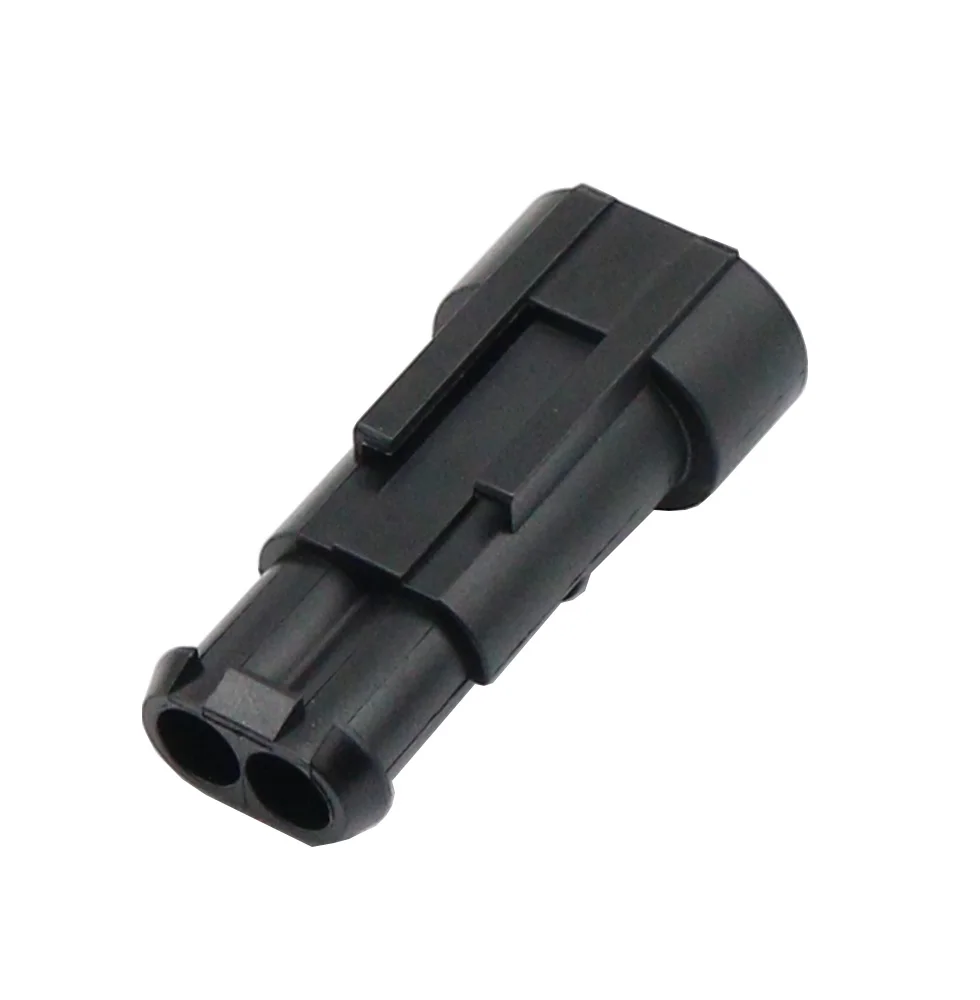 Wire Connectors 1/5/10 Kit 2 Pin Way Waterproof Electrical Wire Connector Plug