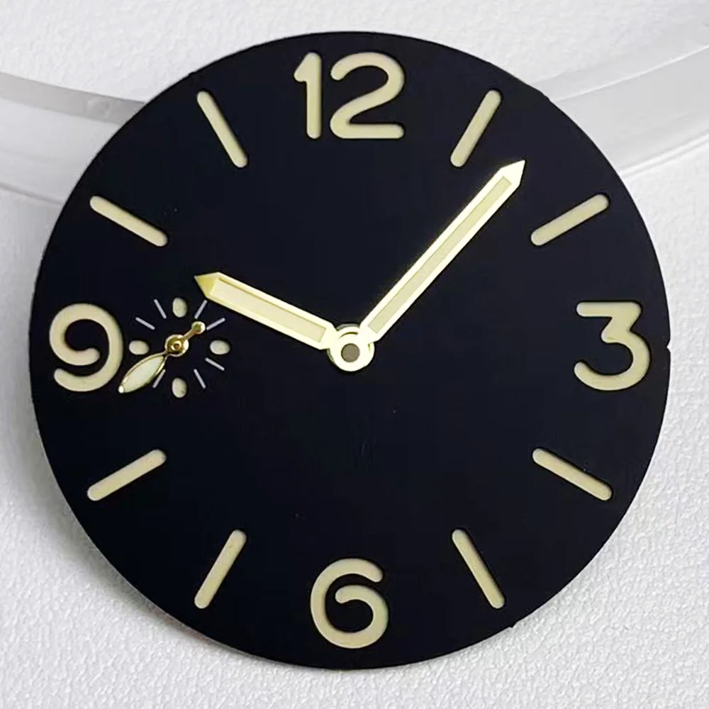 Retro Arabic Numerals Men's Watch Dial - 38.7mm