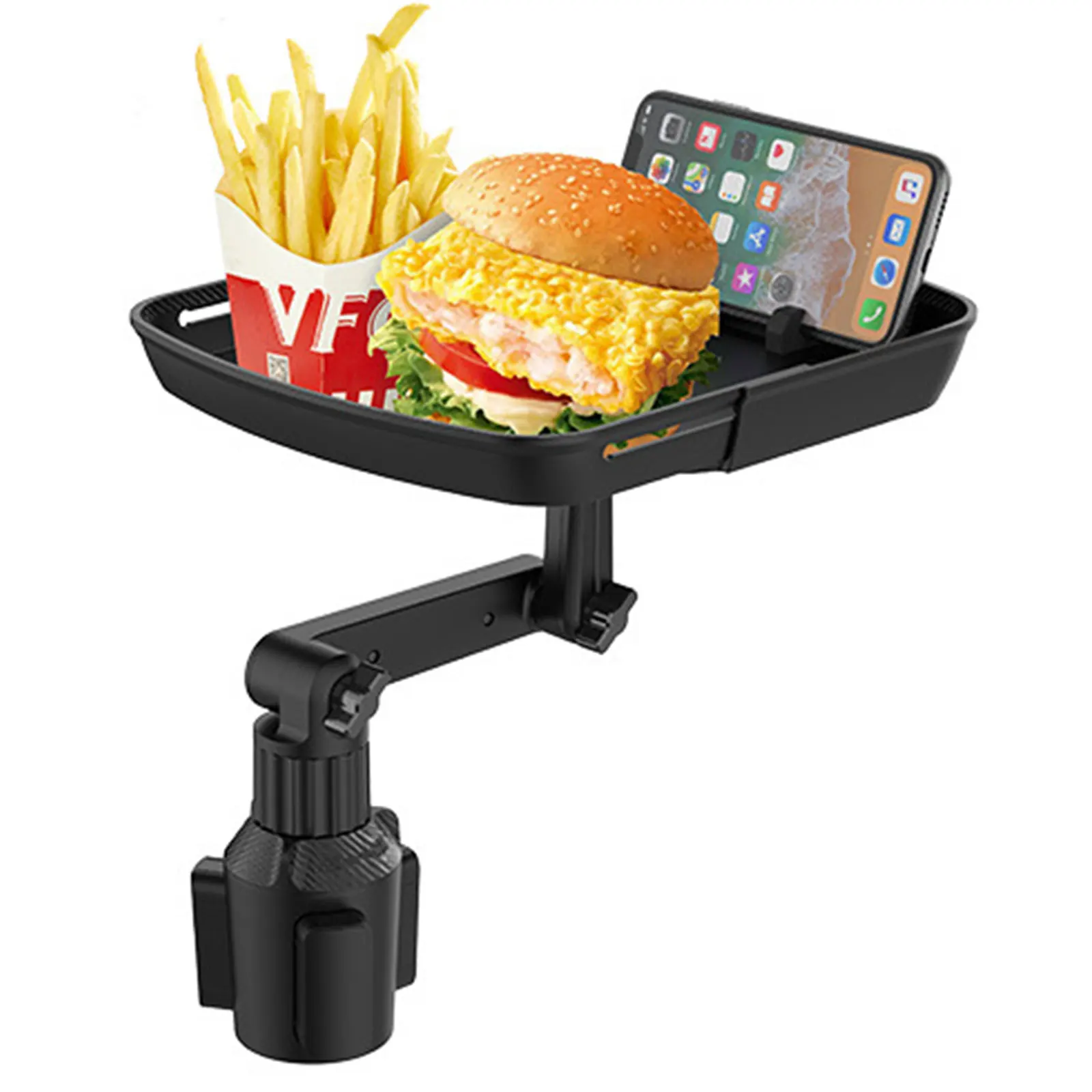 Auto Tasse Halter Expander 2 In 1 Auto Trays Für Essen 360 Einstellbar  Tablett Tisch Für
