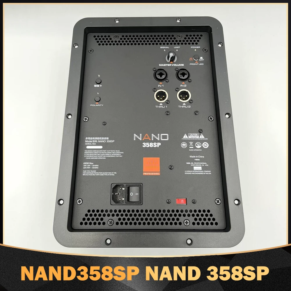 Subwoofer Autoalimentato Da 18 "Per Modulo Amplificatore Subwoofer Jbl Nand358Sp Nand 358Sp