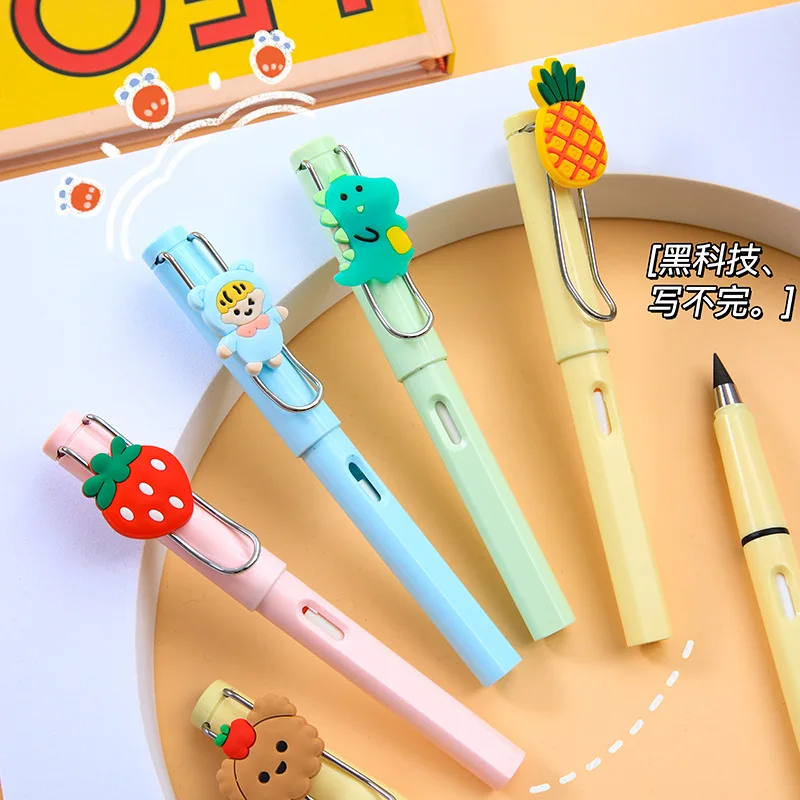 

1pcsNew Infinite writing Pencil Ink free novelty Eternal Pen Art Sketch drawing tool Children's gift school supplies Stationery