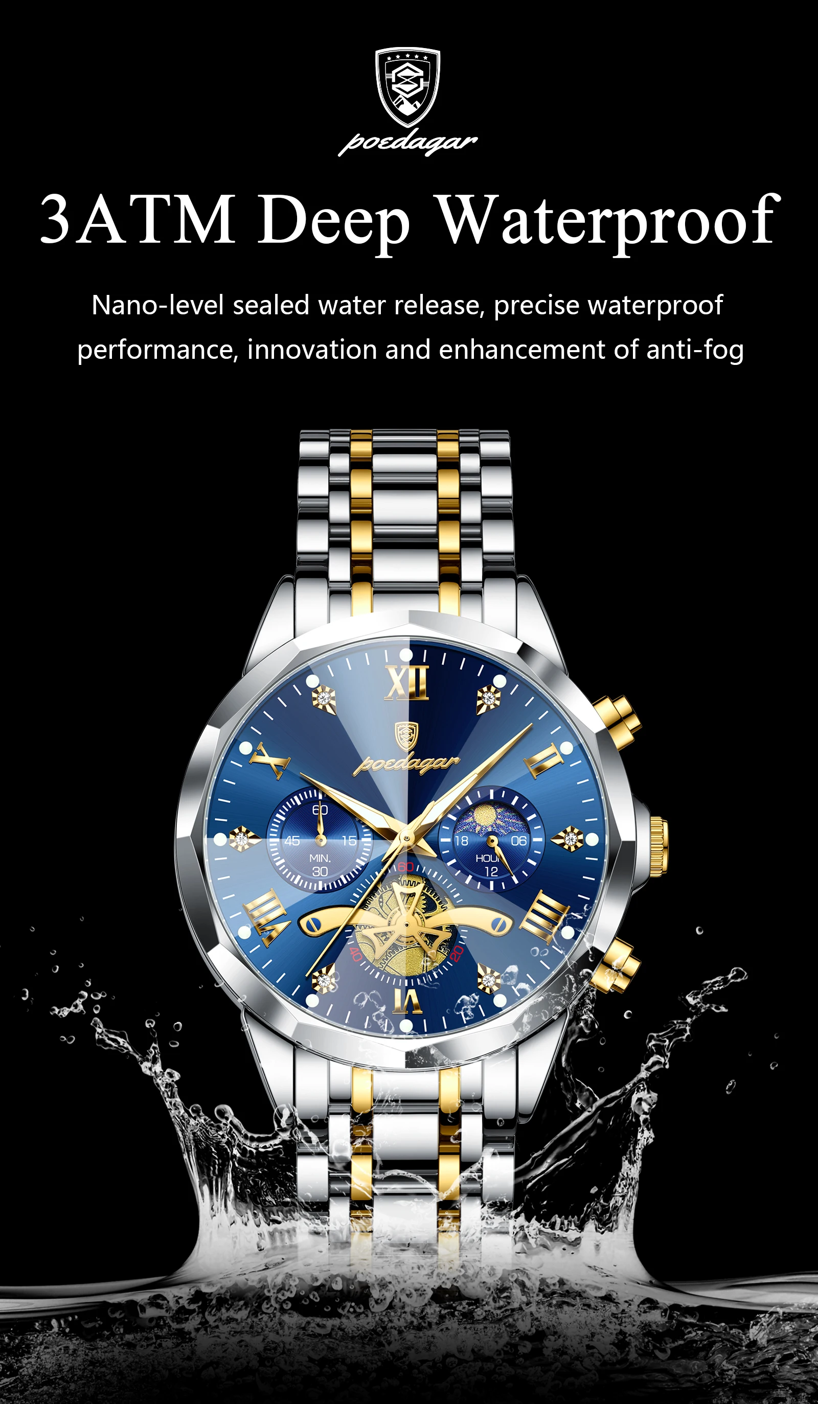POEDAGAR Watch Detail 11
