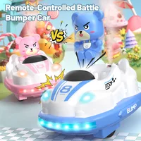 JJRC new simulation collision spray bumper car parent-child interaction fun children's toy remote control car English version 1
