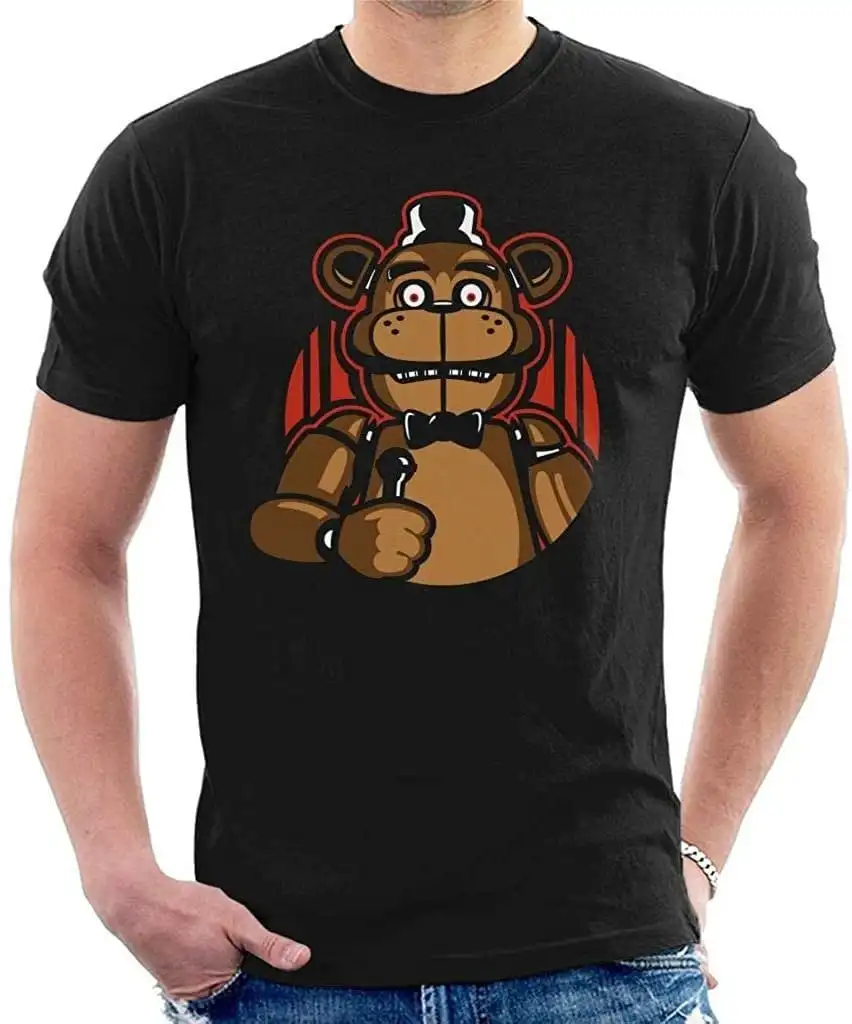 Sing Animatronic Gaming T-Shirt Da Uomo Divertenti Magliette Comiche