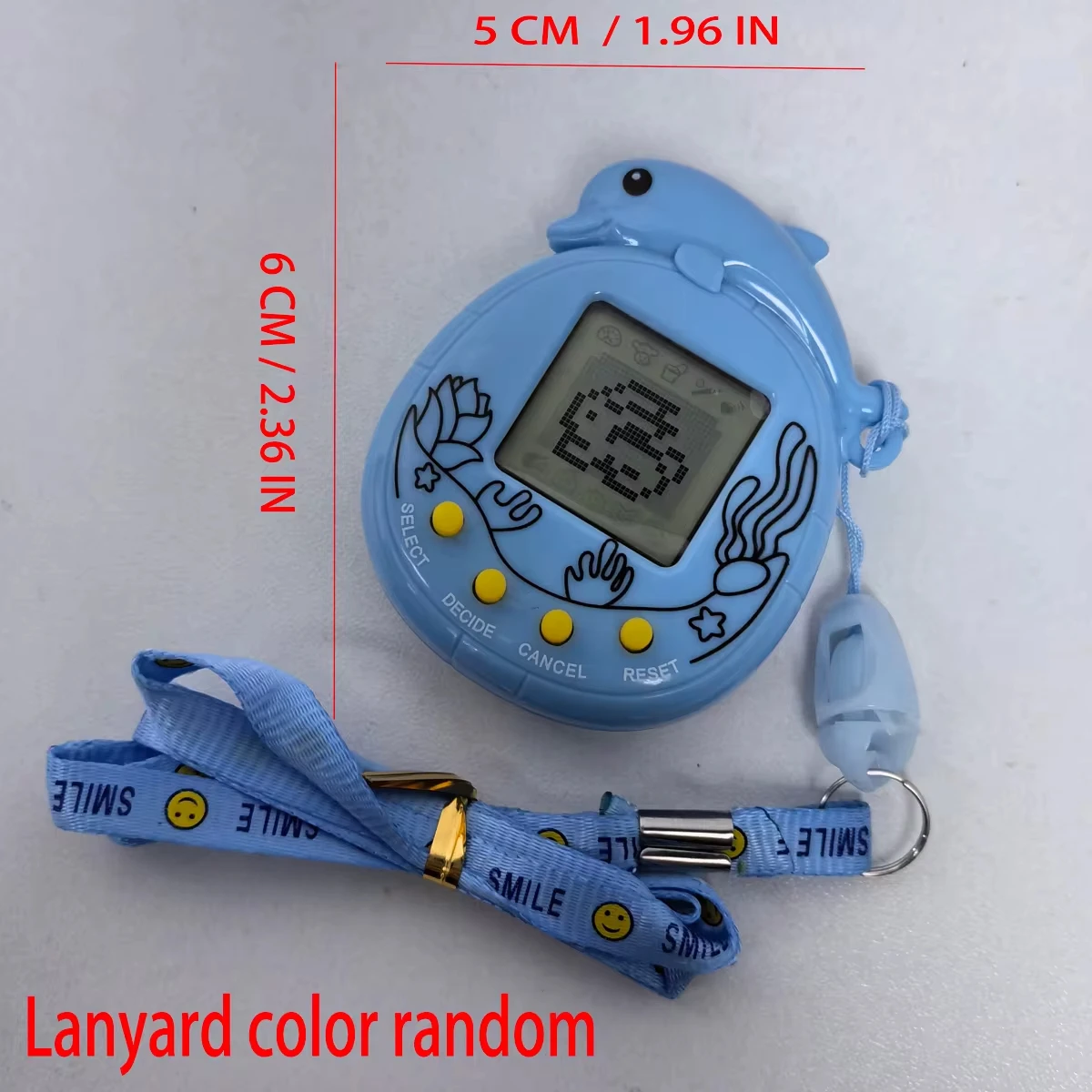 Mini Tamagotchi Virtual Transparent Electronic Pets Handheld Training Game Nostalgic 168Pets Pet Machiner Funny Toys Gifts 1Pack 6