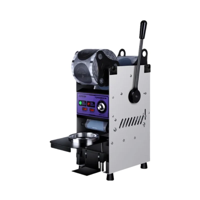 

Plastic cup sealer, commercial film manual sealer, semi-automatic tea shop sealer