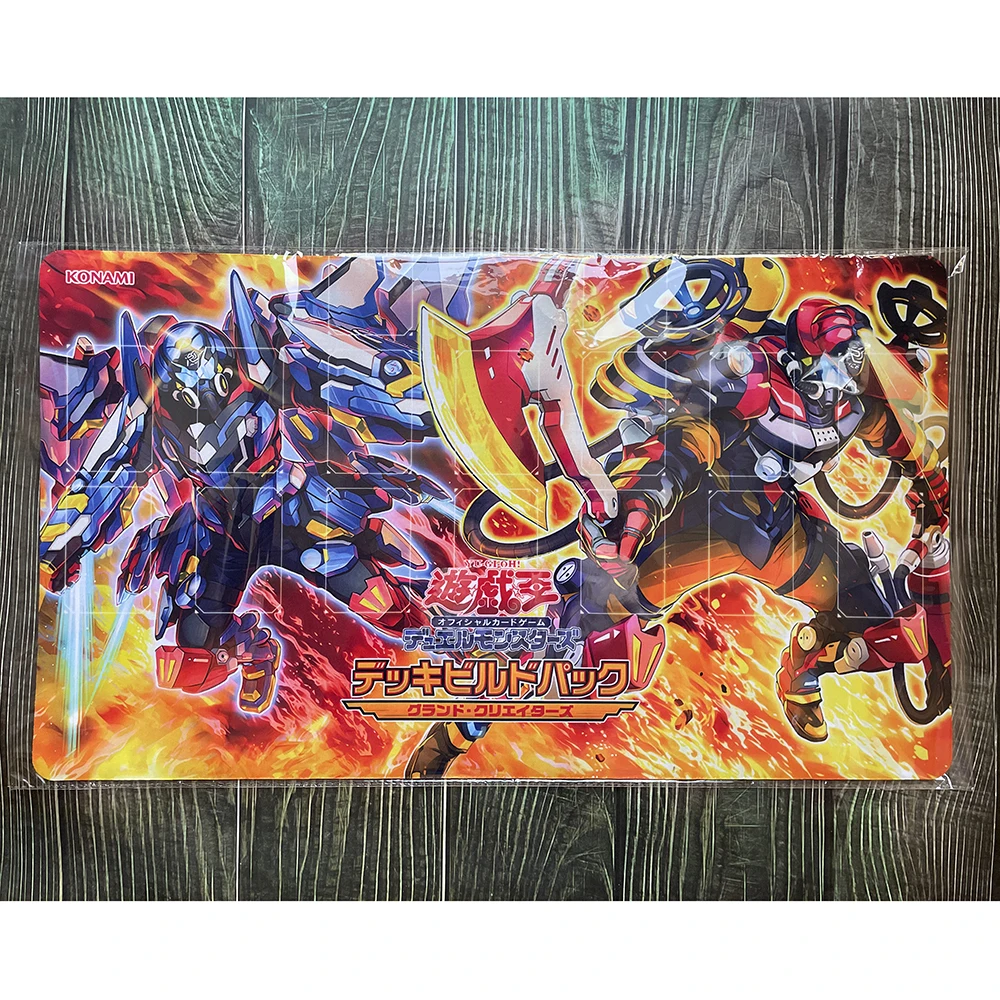 Yugioh Rescue-Ace Impulse Air Lifter Playmat Card Pad Custom Ygo Mat Mtg Kmc Tcg Mat-83