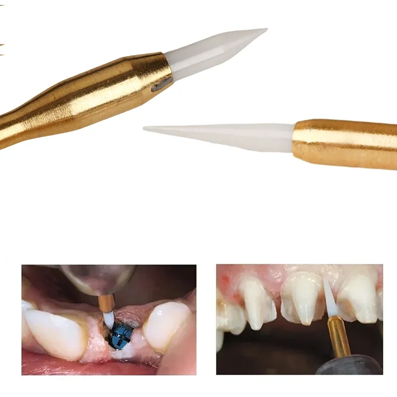 1pc Dental Soft Trimmer Burs Implant Surgical Ceramic Soft Tissue Gingiva Dentistry Teeth Whitening Tools Surgical Instruments
