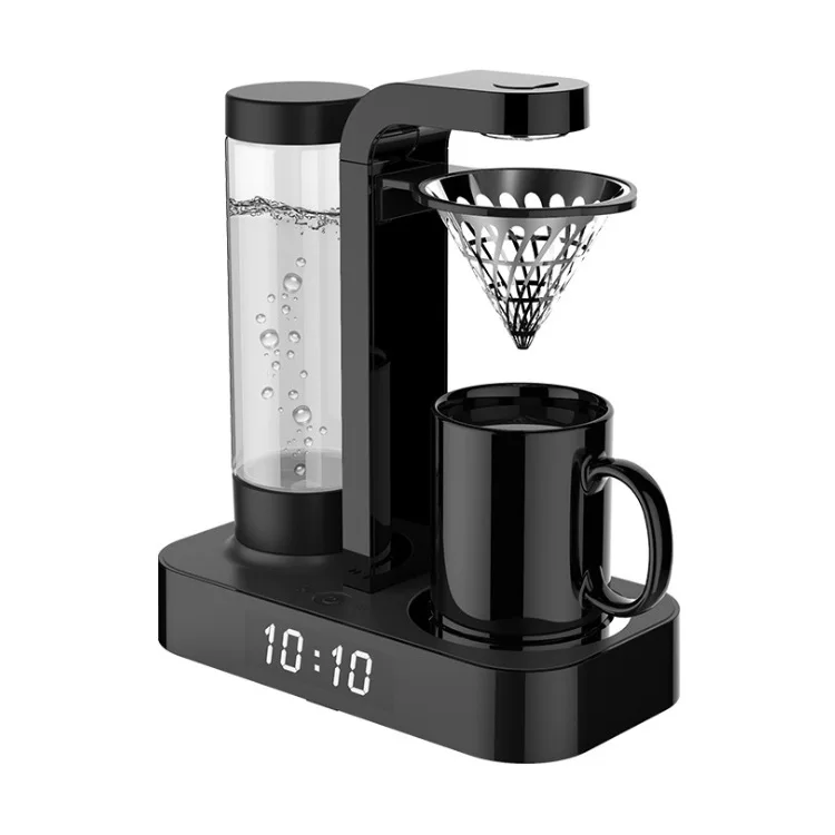 Portable Espresso Machine 500ml Independent Water Tank Tea Machine Small Filter Drip Coffee Maker With Clock Function kyvol кофеварка entry drip coffee maker cm03