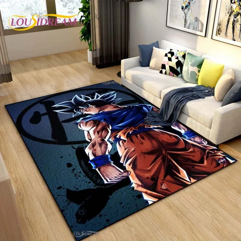 Dragon Ball Cartoon Anime Cute Carpet Living Room Bedroom Rug Table Kitchen Door Kid Unslip Floor Mat Alfombra Birthday gift floor mat shaggy rugs
