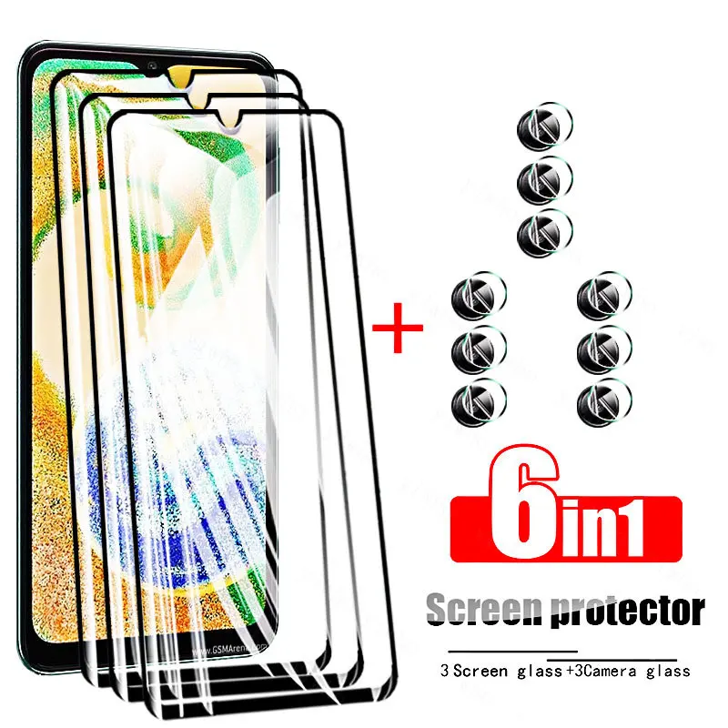 Pellicola Salvaschermo Per Samsung Galaxy A04S Custodia Protettiva In Vetro Temperato Per Samsung A04S A03S A02S A21S A52S Samsun A04S Lens