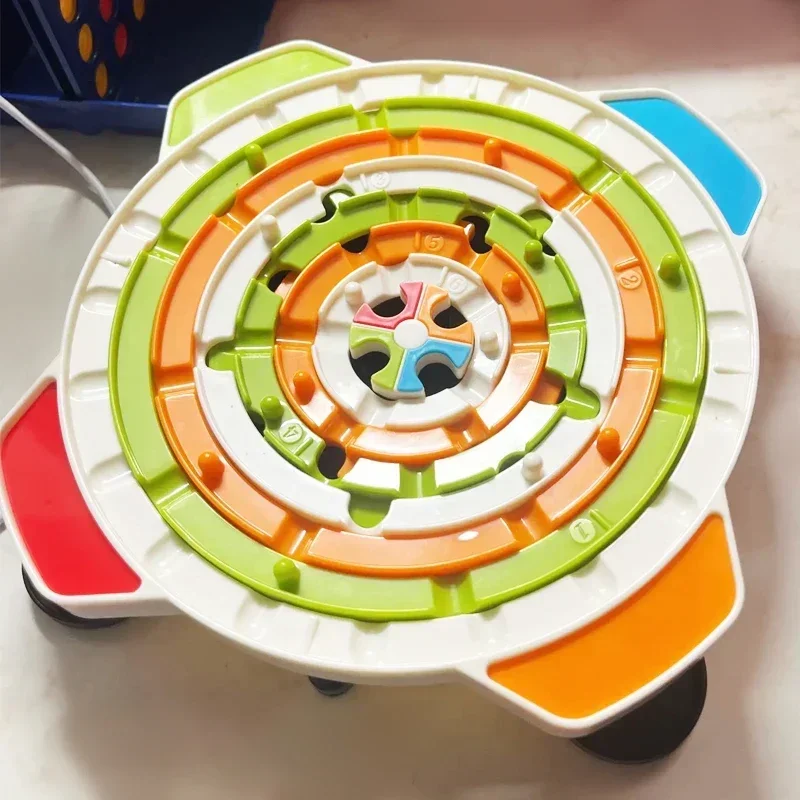 Round Ball Games Parent-child Interactive Puzzle Line Strategy Board Logical Thinking Training Toys For Children's Birthday Gift 3