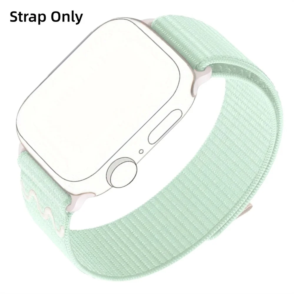 Nylon Sport Loop Bracelet for Apple Watch - Stylish and Durable Strap Replacement