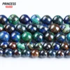 Clearance A++ Natural Azurite Chrysocolla Loose Beads for Jewelry Making Bracelet Stone Beads DIY Accessories 6 8 10mm 4