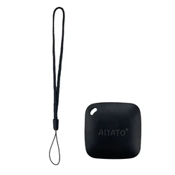 Smart Key & Item Tracker Compatible with Apple's Find My App (iOS Exclusive) (Black Locator)