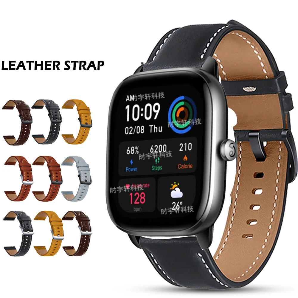 Cinturino Per Amazfit Gts 4 2 Mini Cinturini In Pelle Per Amazfit Gts 3 Band Gts 4 2 2E Gts4 Cinturino Cinturino Galaxy Watch 3 Cinturino Da 41Mm