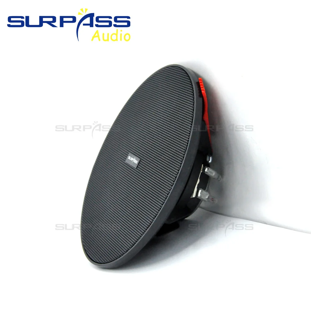 4.5'' 8ohm 10W PA System Home Passive Ceiling Speaker Stereo Sound Full Range Loudspeaker Background Music for Amplifier Indoor wall ceiling speaker