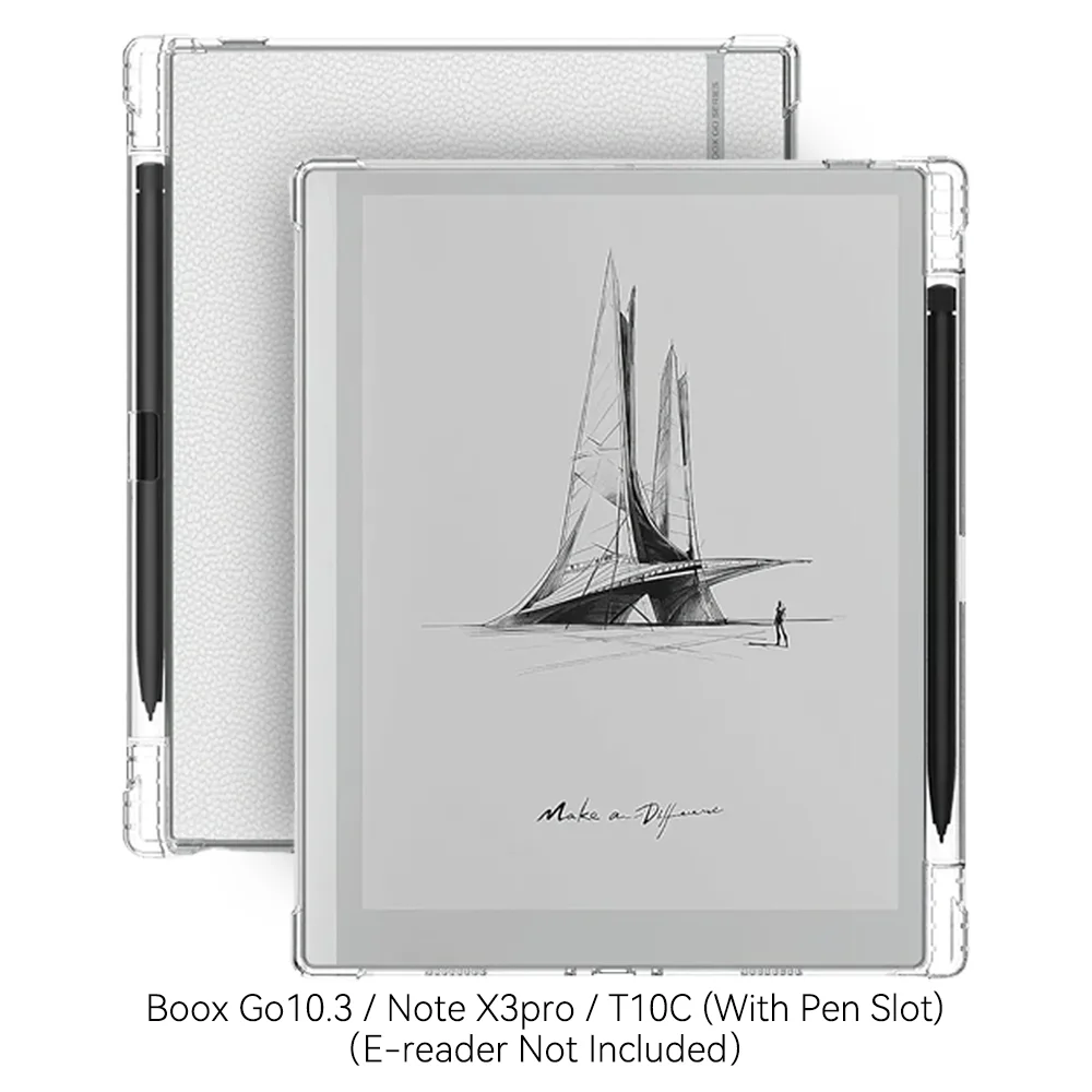 Twosheep Premium Clear Protective E-Book Case