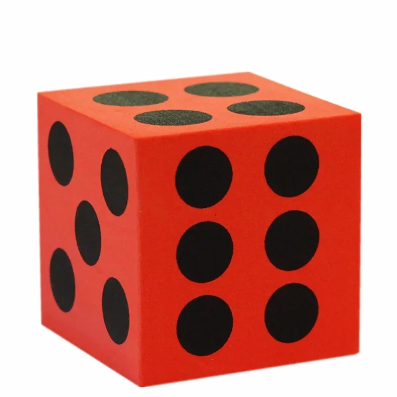 Dice Set 5 PCS/Lot EVA Foam 6 Sided Club/Party/Family Games