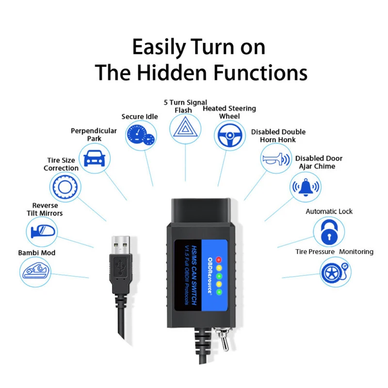ELM327 USB Et SX : Interfaces Diagnostic Automobile PC