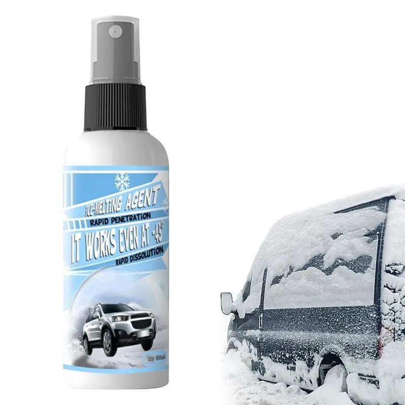 

Car De Icer Windshield Window Cleaner Windshield De-Icer Defrost Liquid for Snow Melting Defroster Spray Window Deicer Spray